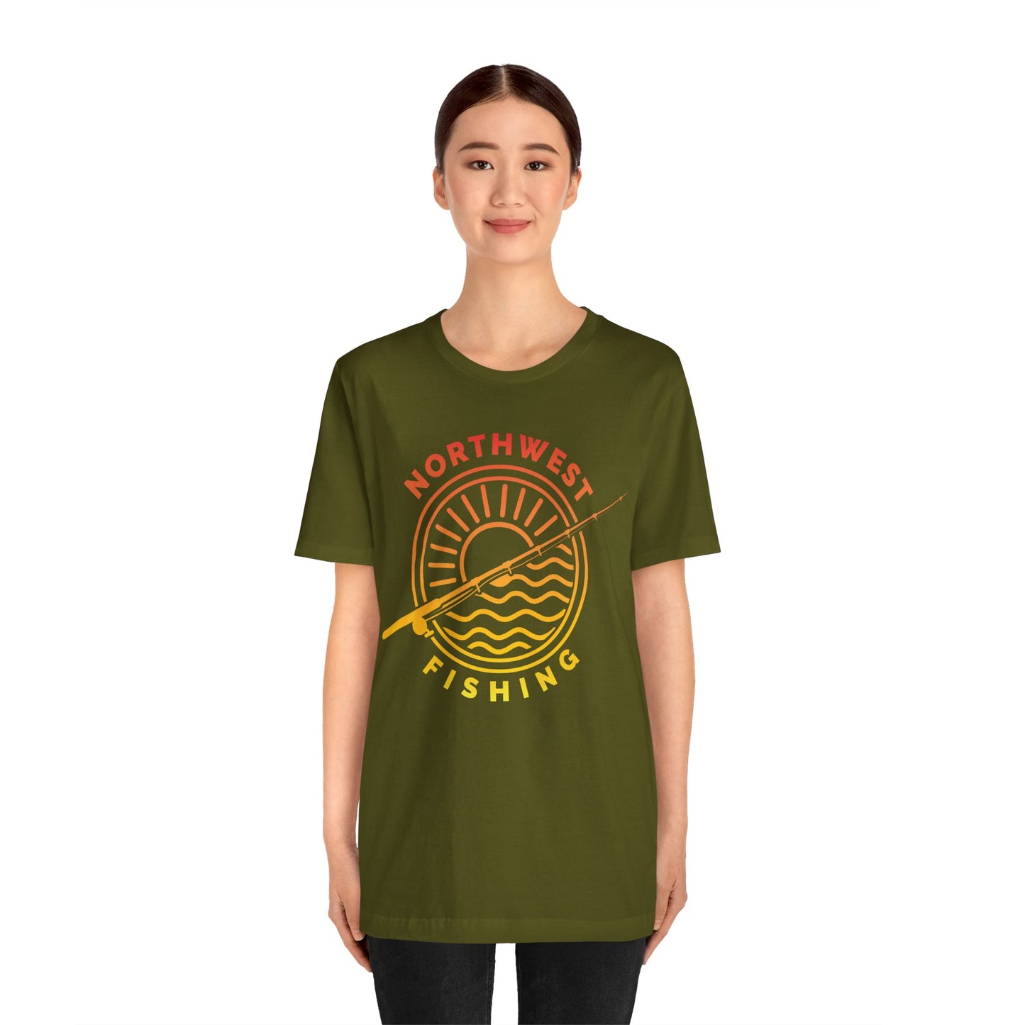 Gradient Sun Dial Jersey Short Sleeve Tee