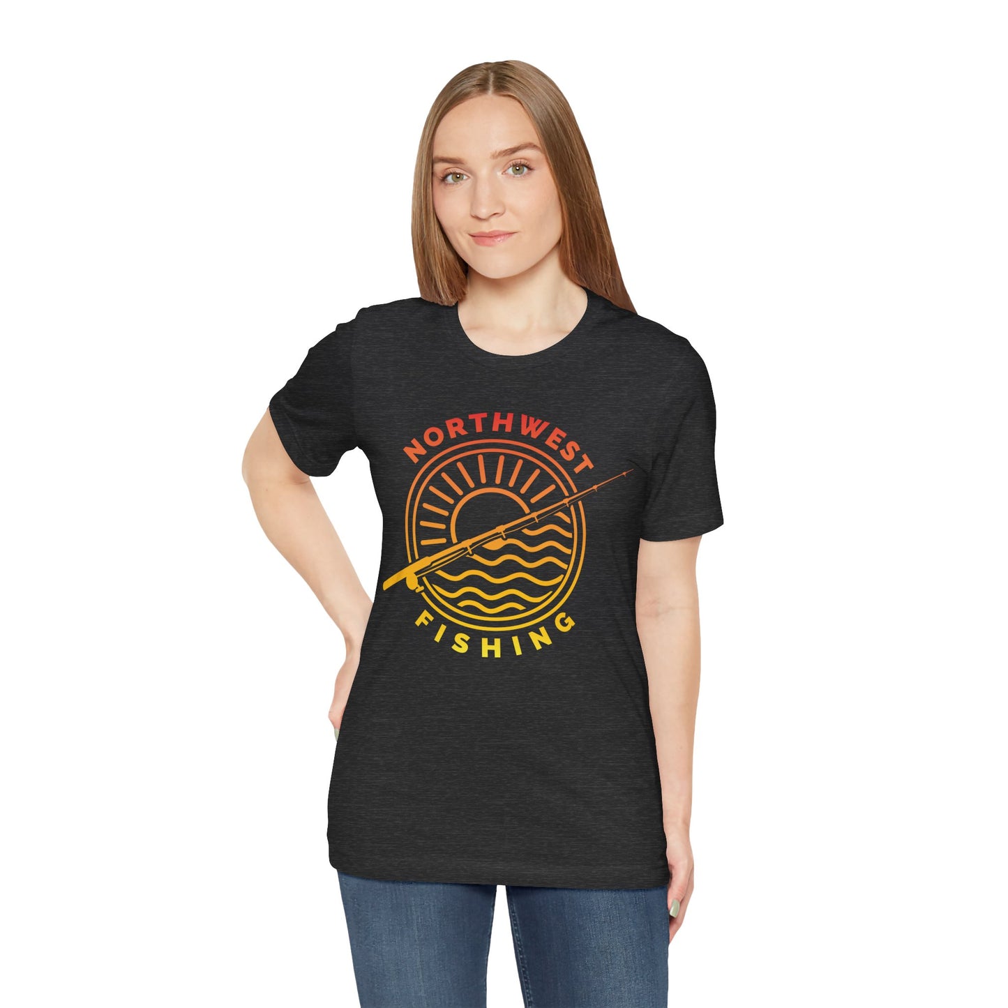 Gradient Sun Dial Jersey Short Sleeve Tee