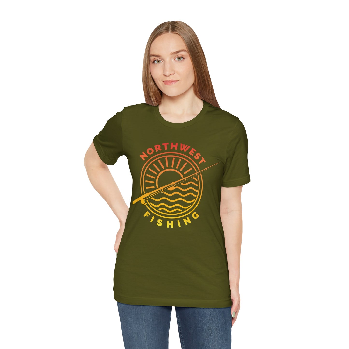 Gradient Sun Dial Jersey Short Sleeve Tee