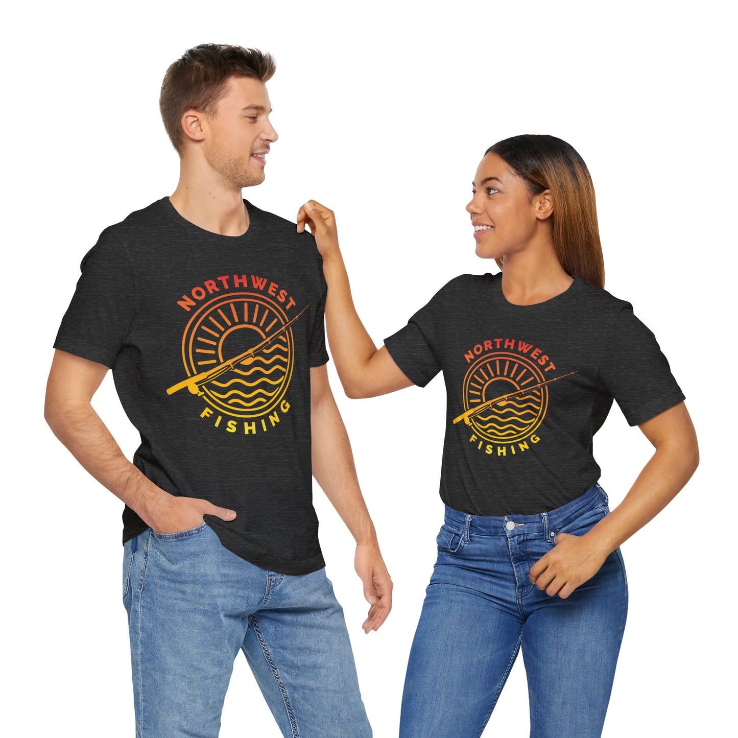 Gradient Sun Dial Jersey Short Sleeve Tee