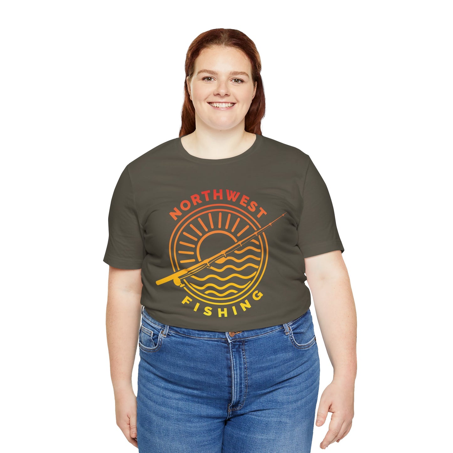 Gradient Sun Dial Jersey Short Sleeve Tee