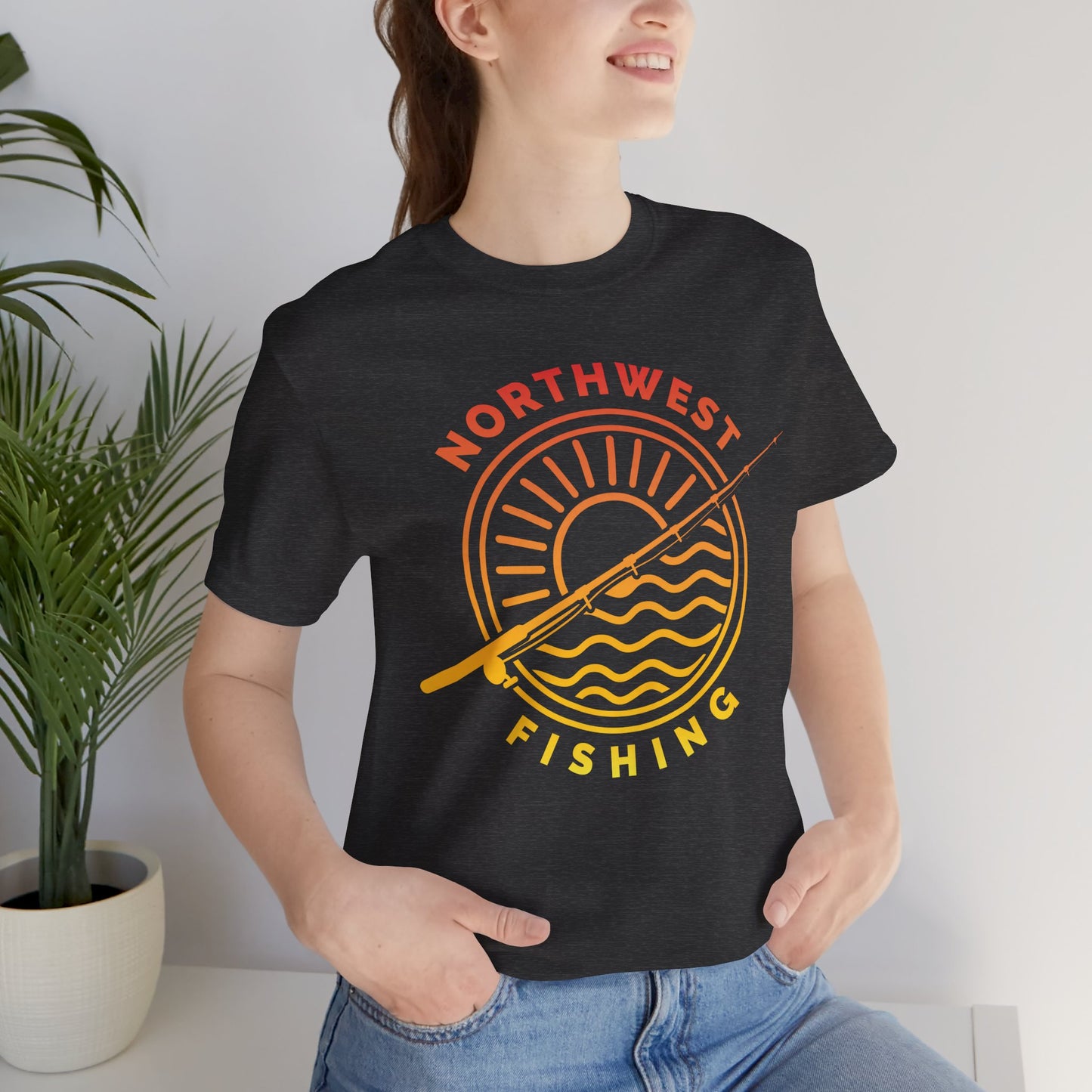 Gradient Sun Dial Jersey Short Sleeve Tee