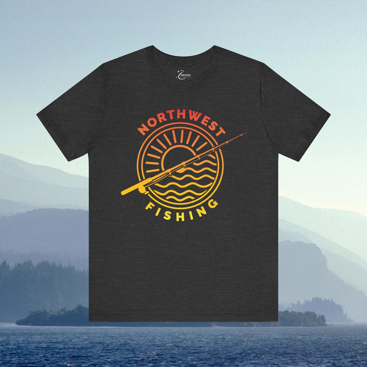 Gradient Sun Dial Jersey Short Sleeve Tee