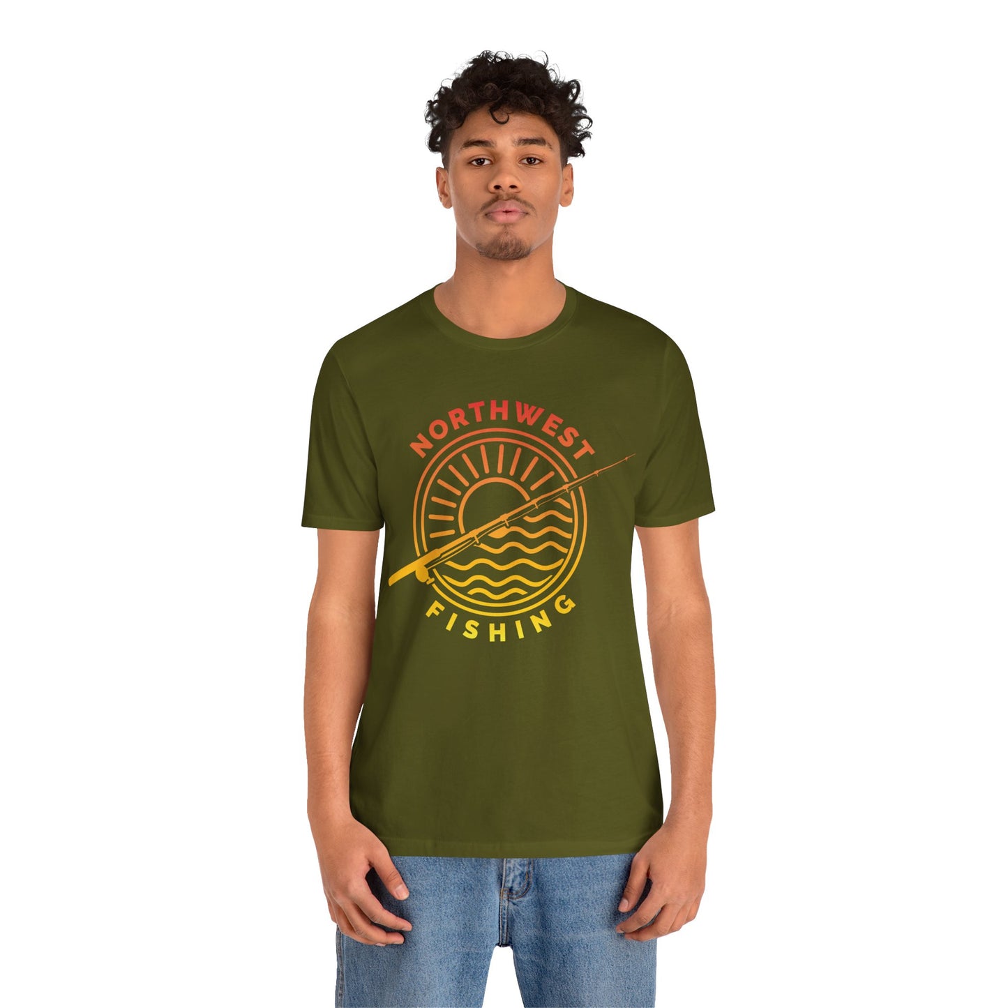 Gradient Sun Dial Jersey Short Sleeve Tee