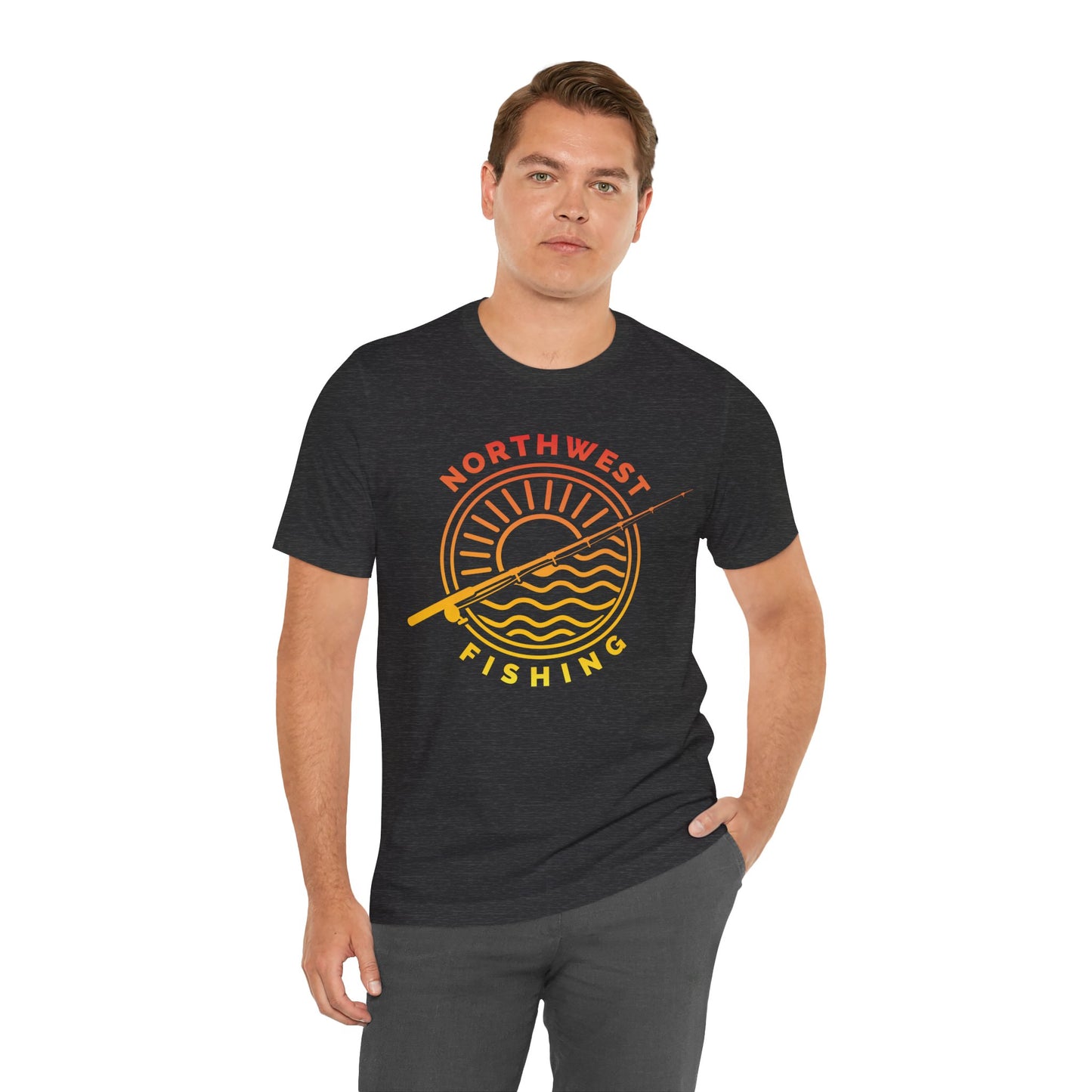 Gradient Sun Dial Jersey Short Sleeve Tee