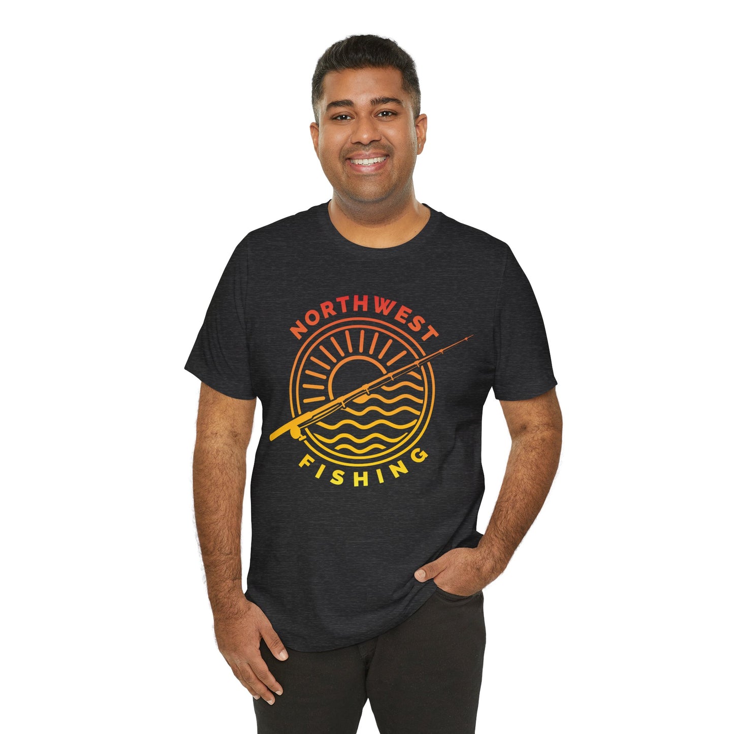 Gradient Sun Dial Jersey Short Sleeve Tee