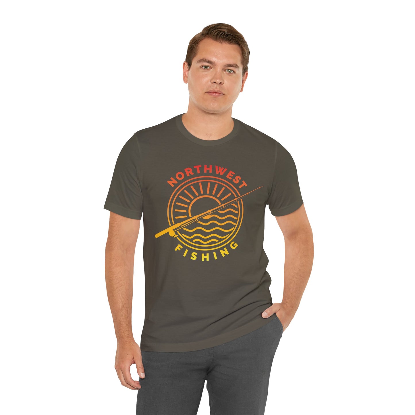 Gradient Sun Dial Jersey Short Sleeve Tee