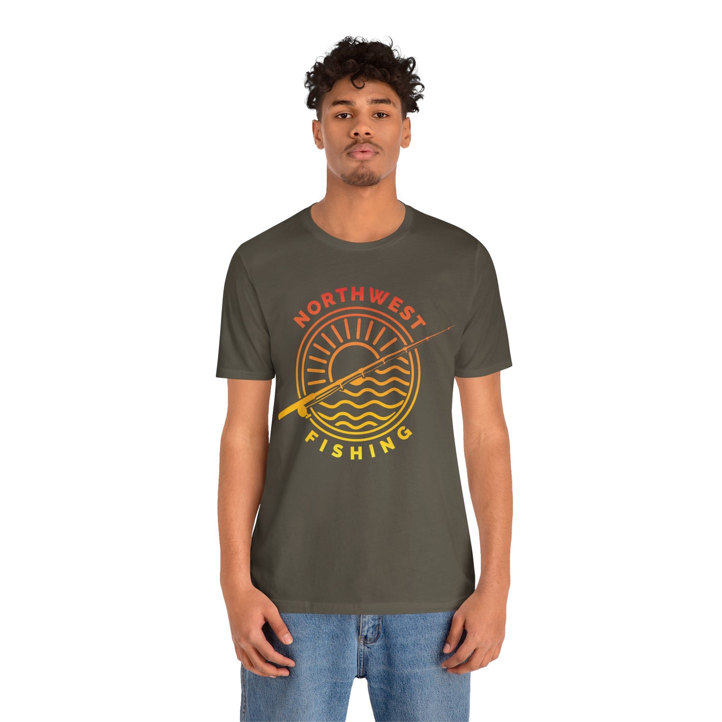 Gradient Sun Dial Jersey Short Sleeve Tee