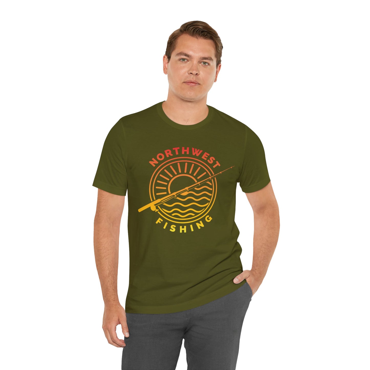 Gradient Sun Dial Jersey Short Sleeve Tee