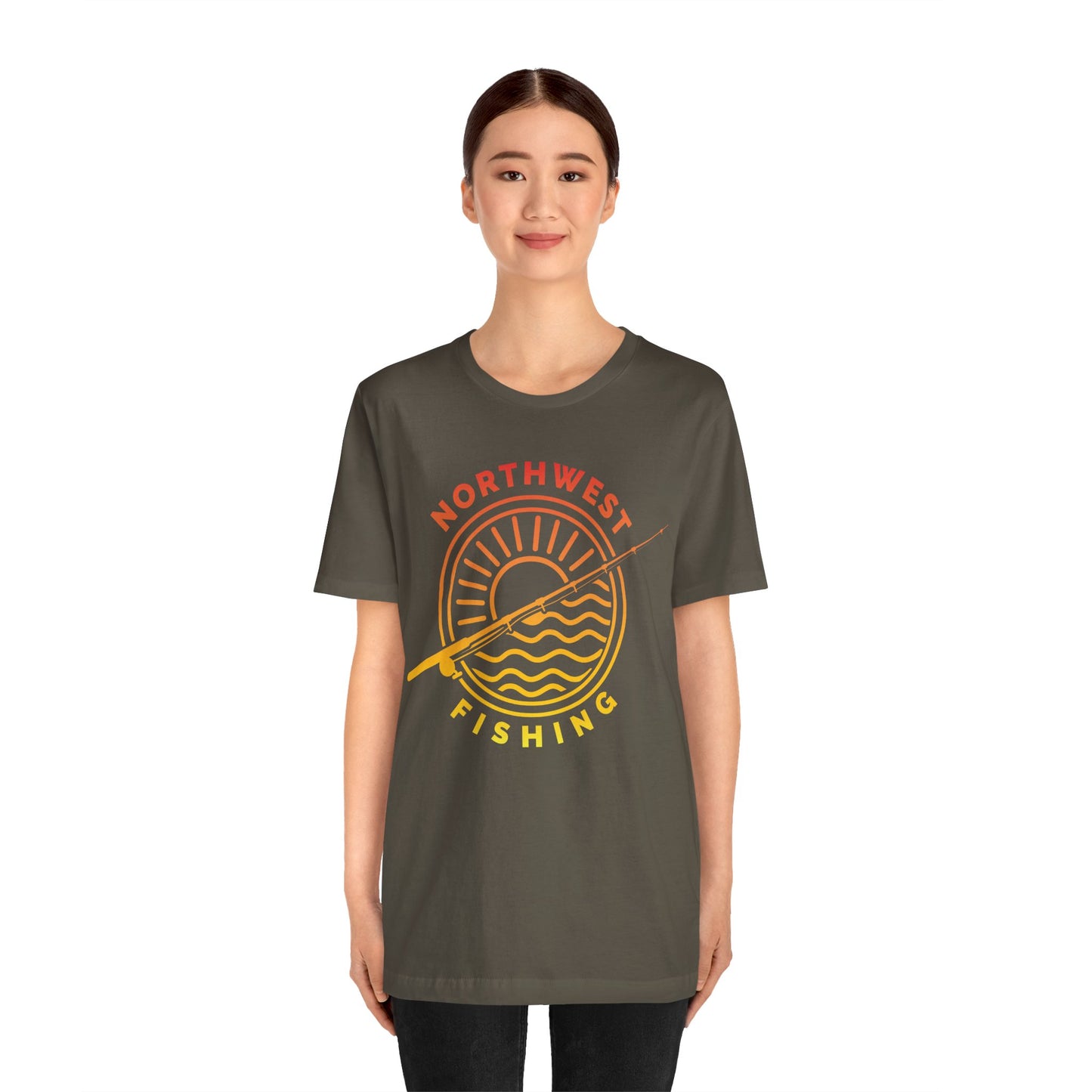 Gradient Sun Dial Jersey Short Sleeve Tee