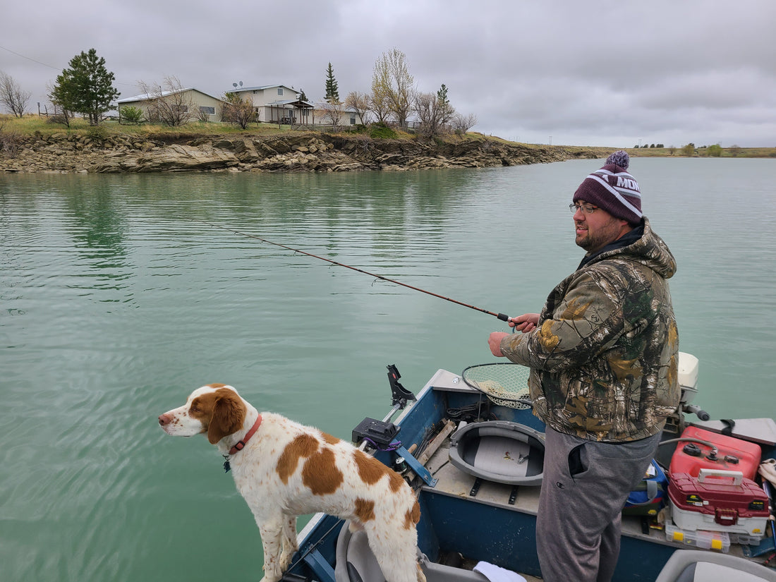 Fishing With Your 4-Legged Friend by Mike Carey