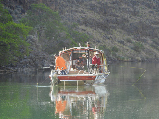 Trout Fishing on Lake Simtustus