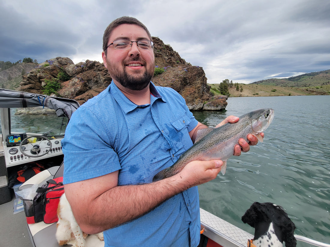 Twitching Jigs for Trout on Holter Lake By Mike Carey