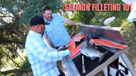 How to Fillet A Salmon with Austin Moser & Fillet Away | Tips and Trips