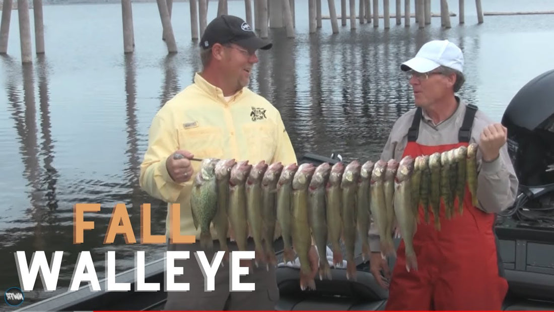 Fall Walleye Fishing on the Potholes