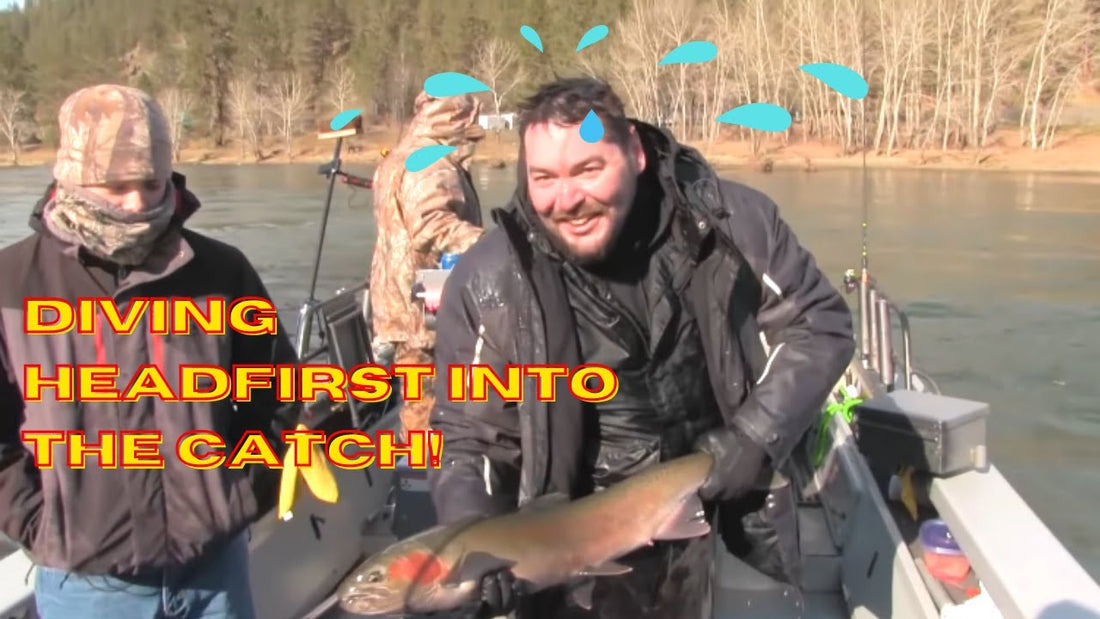 Overboard Angler still catches BIG Steelhead! - Extended Cut