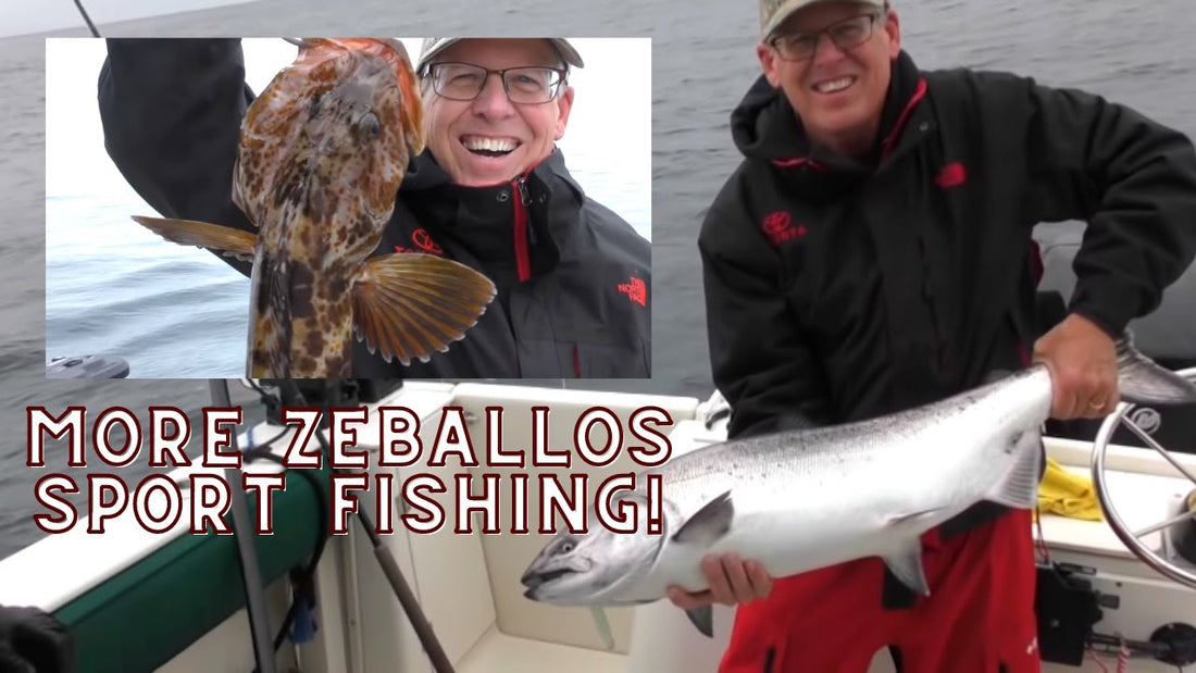 Vancouver Island Sport Fishing out of Zeballos - Part 2 - Extended Cut