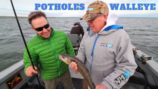 Catching Walleye with Plugs on Potholes Reservoir - Extended Cut