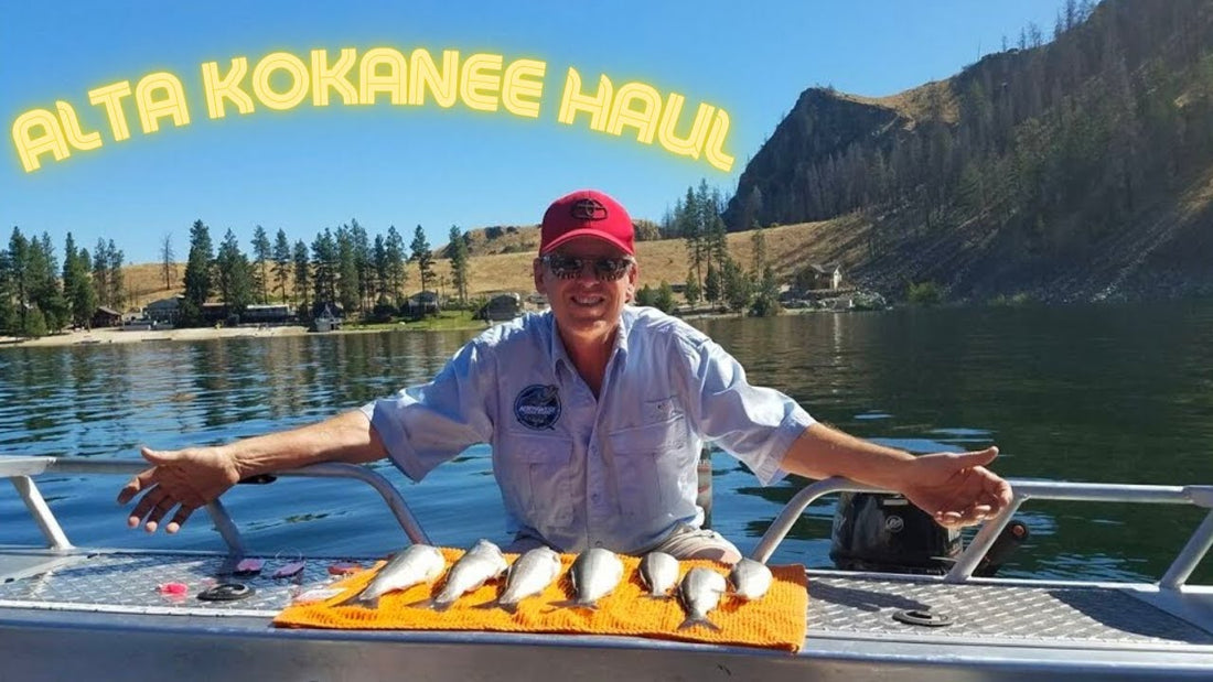 Alta Lake Summer Kokanee Fishing - Extended Cut