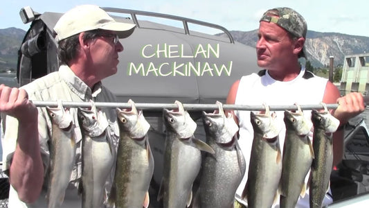 Lake Chelan Mackinaw Trout Fishing