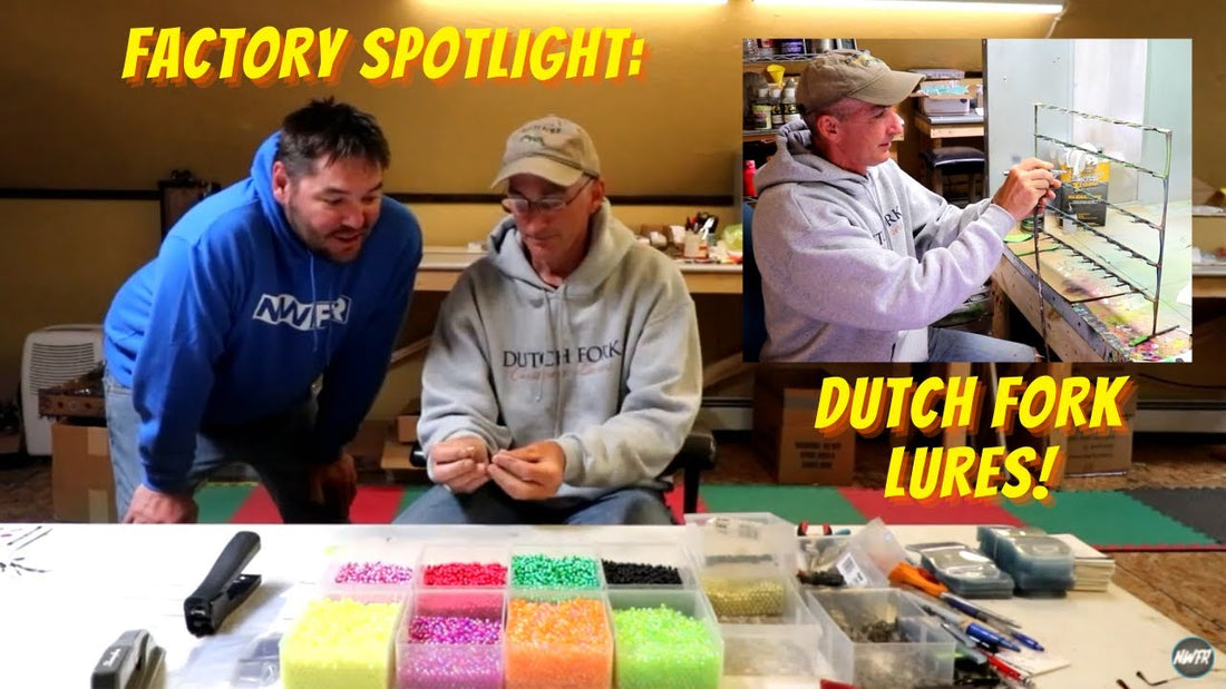 Walleye Blades & Harnesses | Factory Tour Dutch Fork Custom Lures