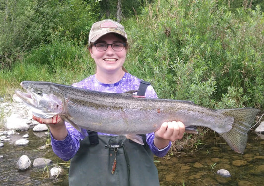 Summer Cowlitz Steelhead By Hannah Pennebaker