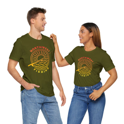 Gradient Sun Dial  Jersey Short Sleeve Tee