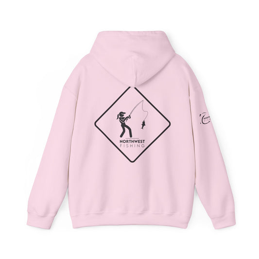 Warning! Lady Fishing Hoodie