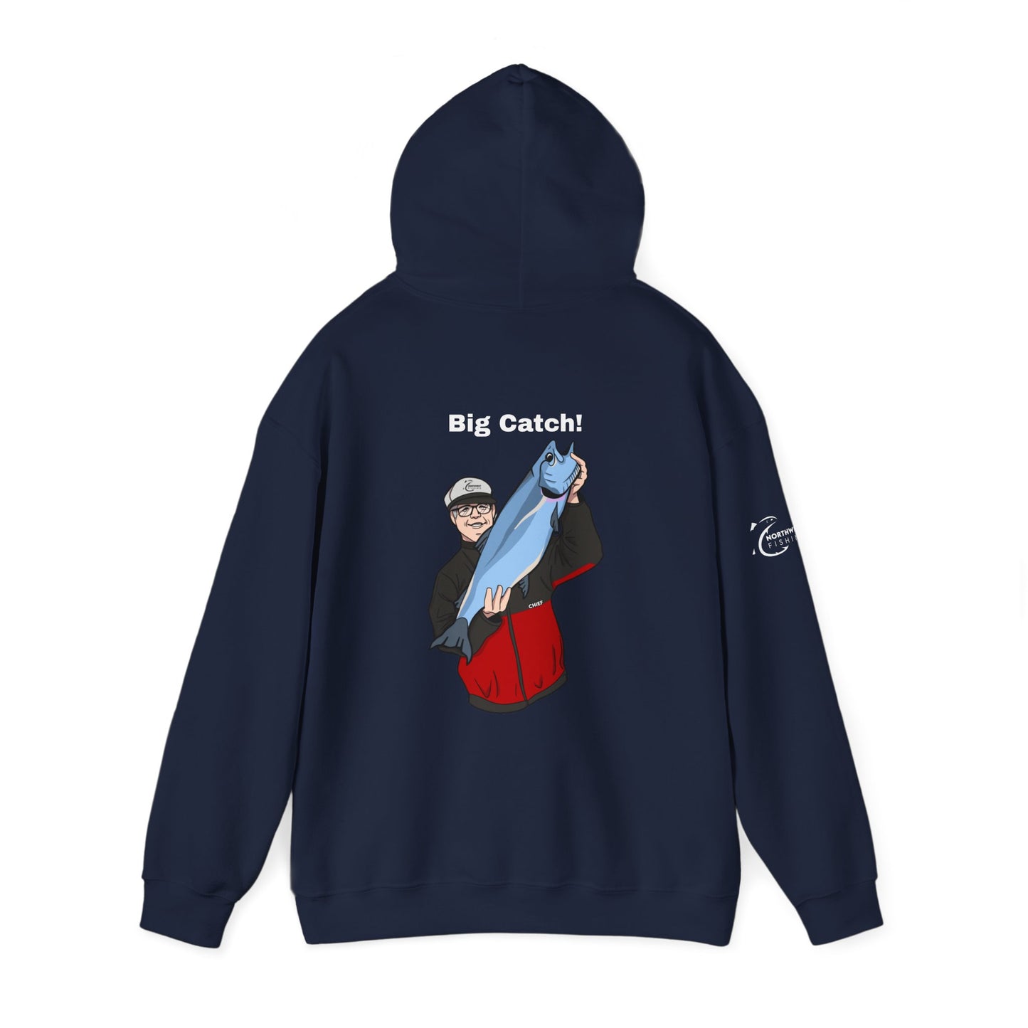 Big Catch Hoodie - Funny Fishing Sweatshirt