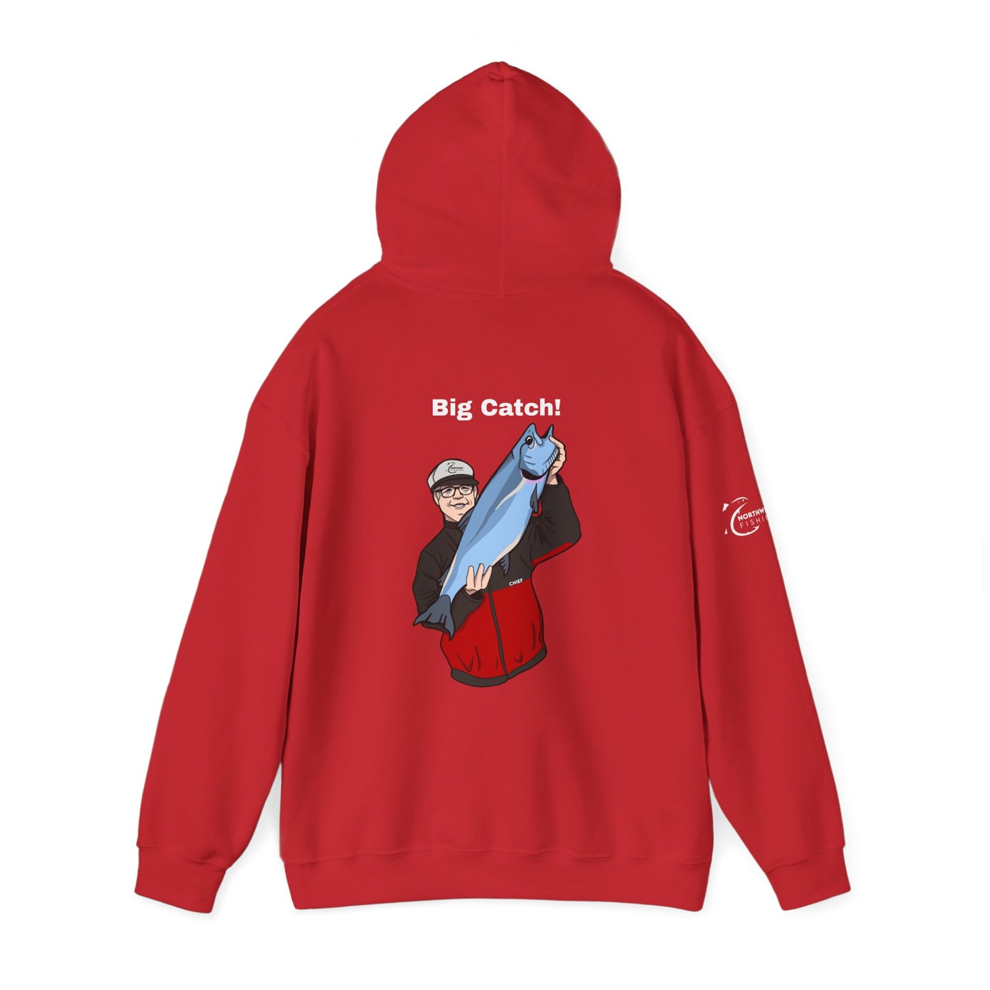 Big Catch Hoodie - Funny Fishing Sweatshirt