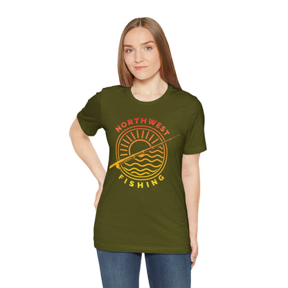 Gradient Sun Dial  Jersey Short Sleeve Tee