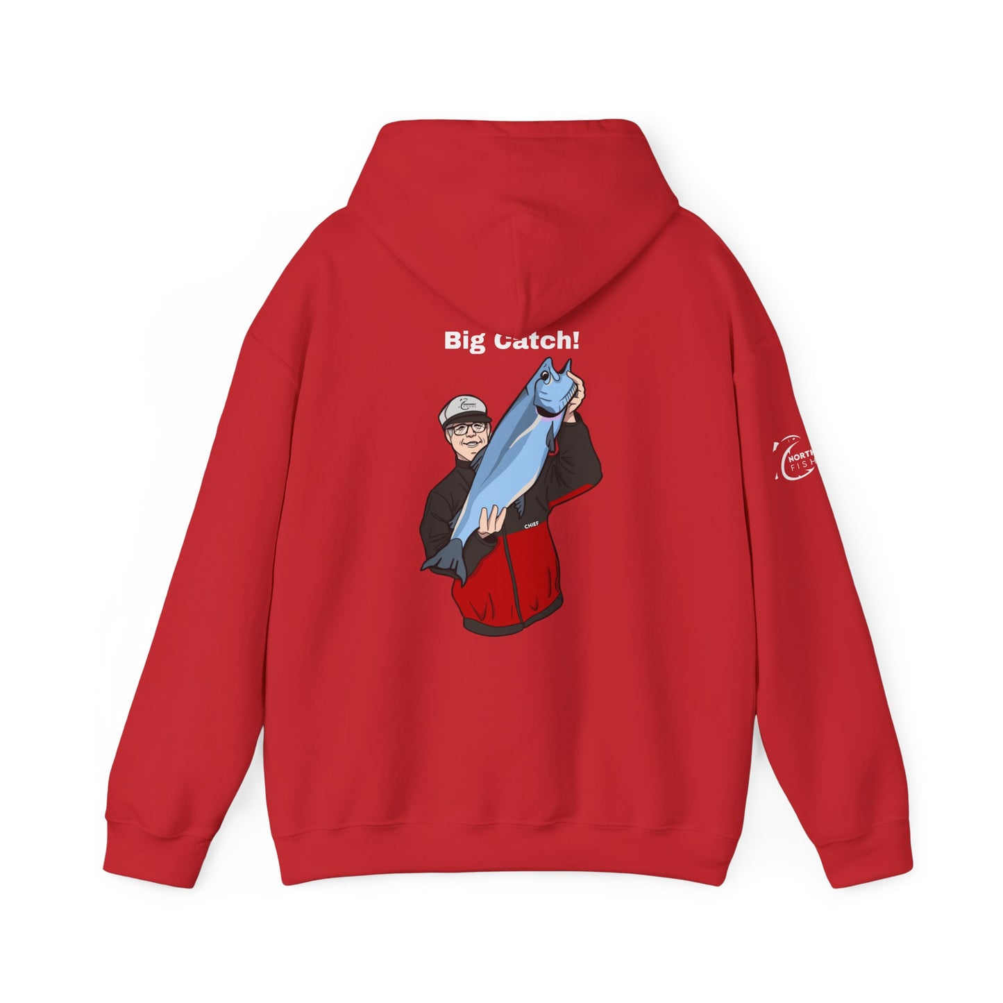 Big Catch Hoodie - Funny Fishing Sweatshirt