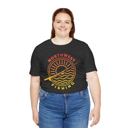 Gradient Sun Dial  Jersey Short Sleeve Tee