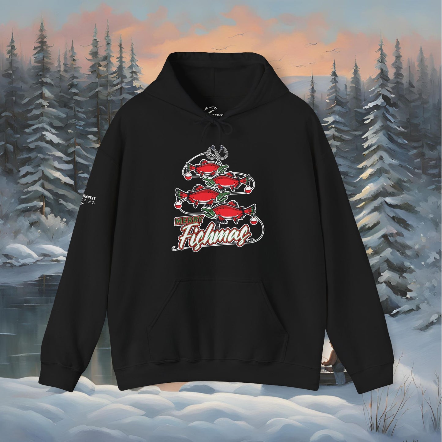 Merry Fishmas Hoodie