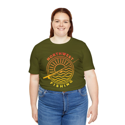 Gradient Sun Dial  Jersey Short Sleeve Tee