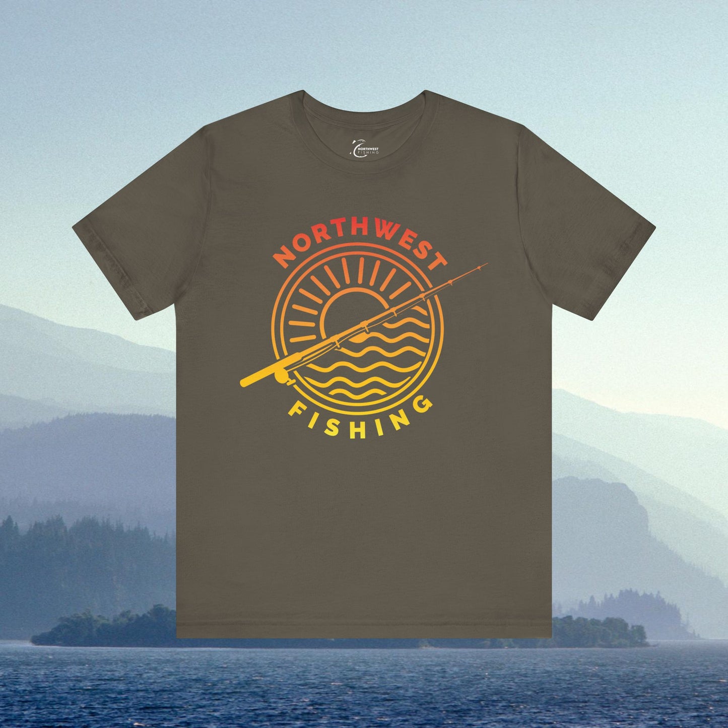 Gradient Sun Dial  Jersey Short Sleeve Tee