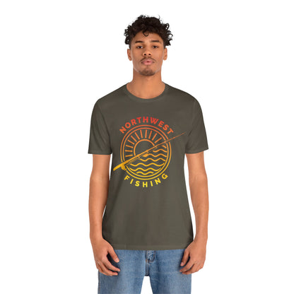 Gradient Sun Dial  Jersey Short Sleeve Tee