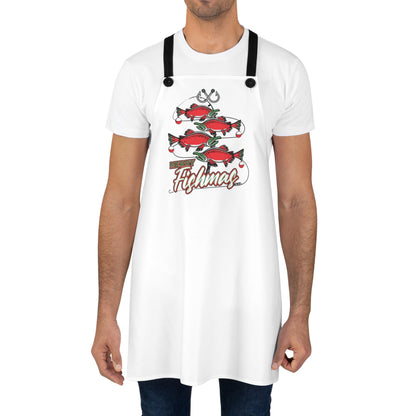 Merry Fishmas Chef Apron