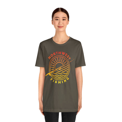 Gradient Sun Dial  Jersey Short Sleeve Tee